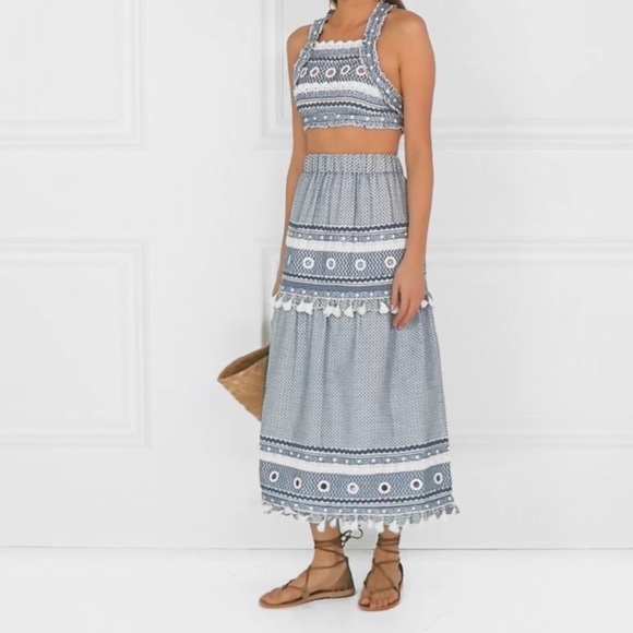 Dodo Bar Or Dresses & Skirts - NWT Dodo Bar Or Embellished cotton-jacquard sry